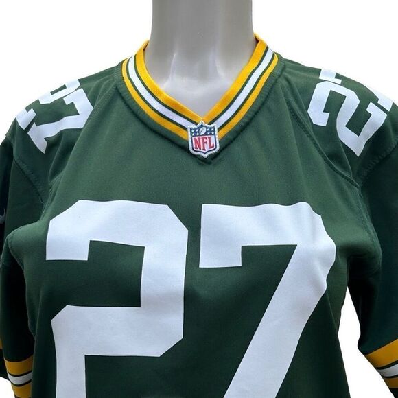 Nike NFL On-Field Game Jersey Unisex Youth Large Green Bay Packers Eddie Lacy#27 - Picture 2 of 11